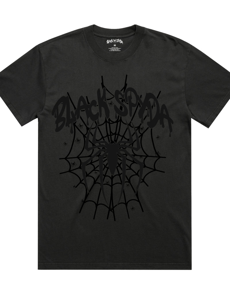 BLACK SPYDA VENOMOUS TEE - BLACK