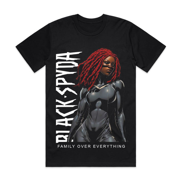 Black Spyda Fierce Warrior T-Shirt - Black