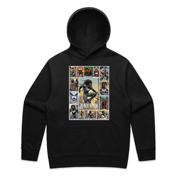 Black Spyda Action Hoodie - Black