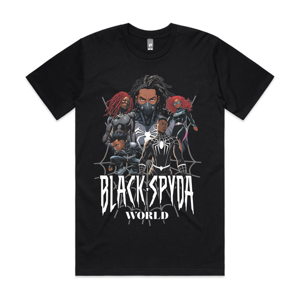 Black Spyda Family Unite T-Shirt - Black