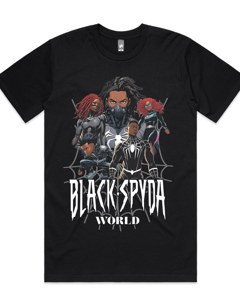 Black Spyda Family Unite T-Shirt - Black