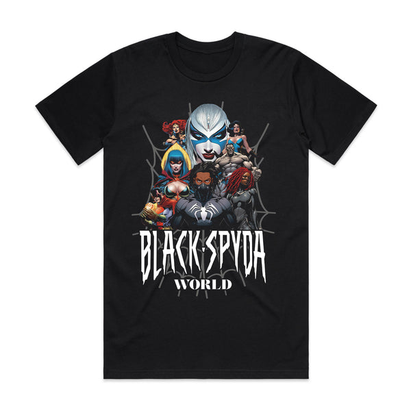 Black Spyda World Champions T-Shirt - Black