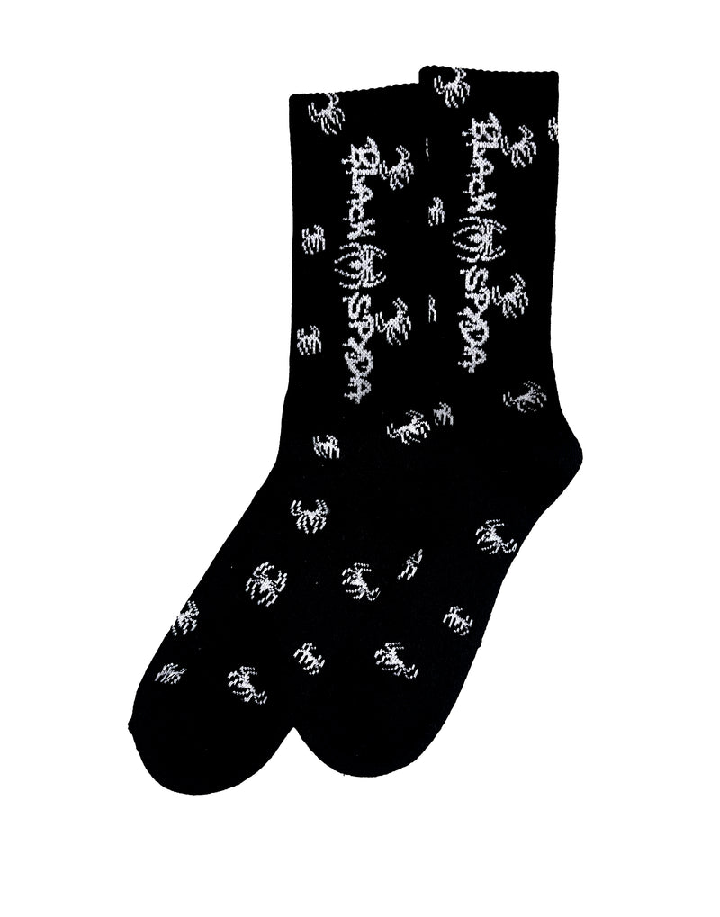 Black Spyda Tube Socks