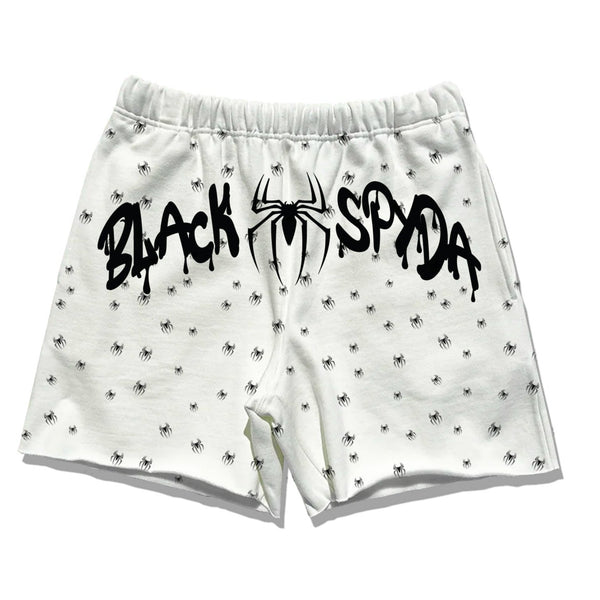 BLACK SPYDA ALL OVER SHORTS