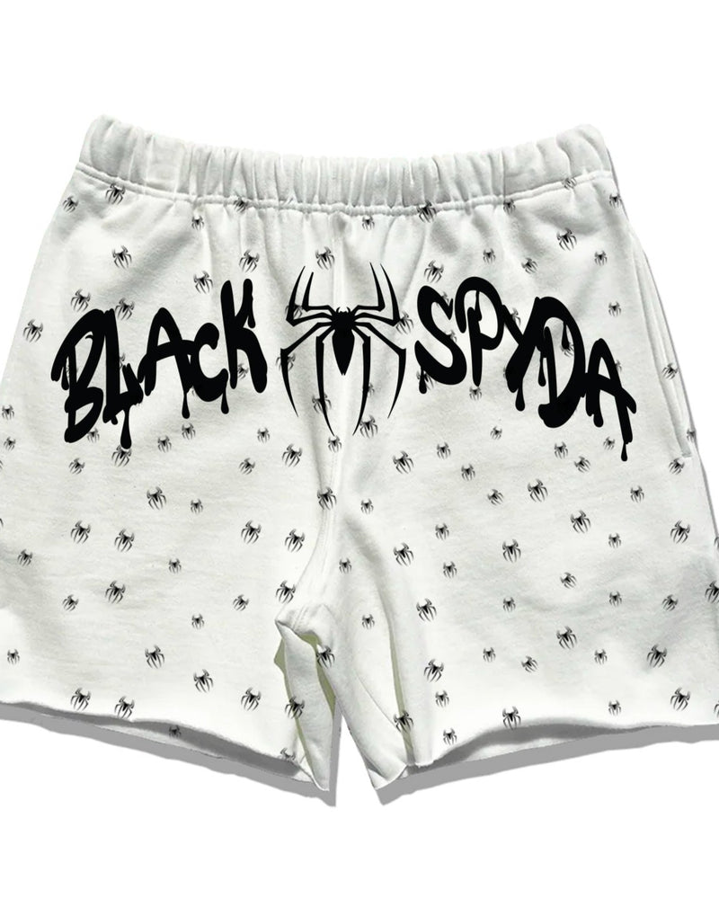 BLACK SPYDA ALL OVER SHORTS